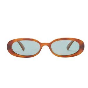 Le Specs Outta Love Limited Edition 2465418 Dolphin Sunglasses in Vintage Tort